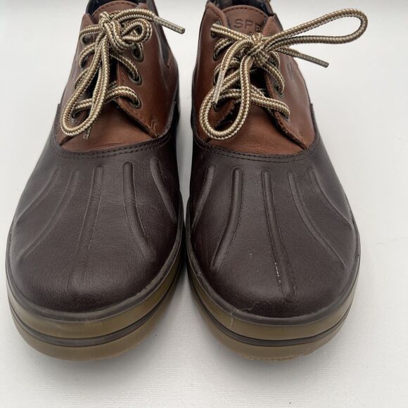 Sperry Top Sider Fowl Weather Chukka Brown Duck Boots Men\'s (Size 8.5M STS14226 main image 12